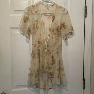 Maurices Lace Kimono